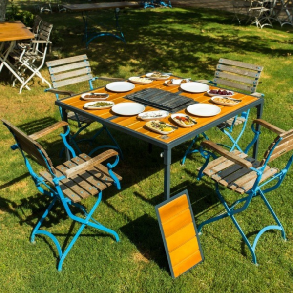 Foldable Grill Table - Image 2