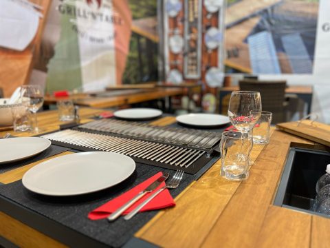 Ice & Flame Multi-Function Table