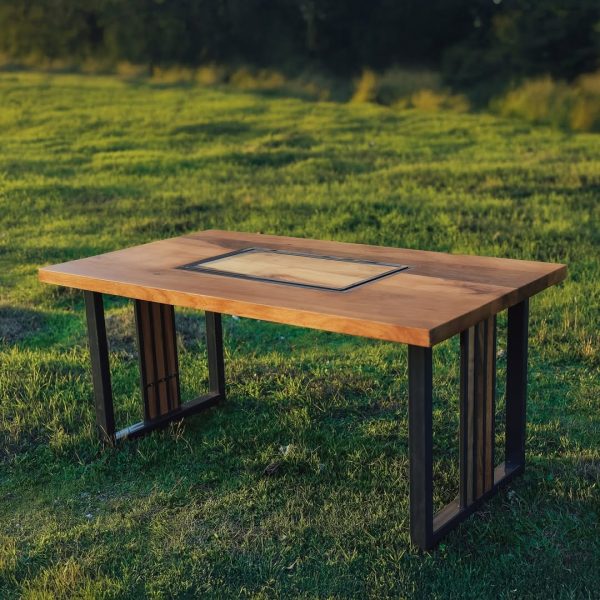 Walnut Grill Table - Image 7